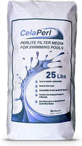 CelaPerl Perlite Filter Aid – Diatomaceous Earth Alternative - Swimming Pool & Spa Filtration – 24 Pounds = 48 Pounds DE