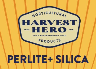 Harvest Hero Perlite w/Silica for Potting Soil Mix, Root Cuttings, Containers and Hydroponic Growing - Medium Grade - 3 Cubic Foot – 20 Pounds