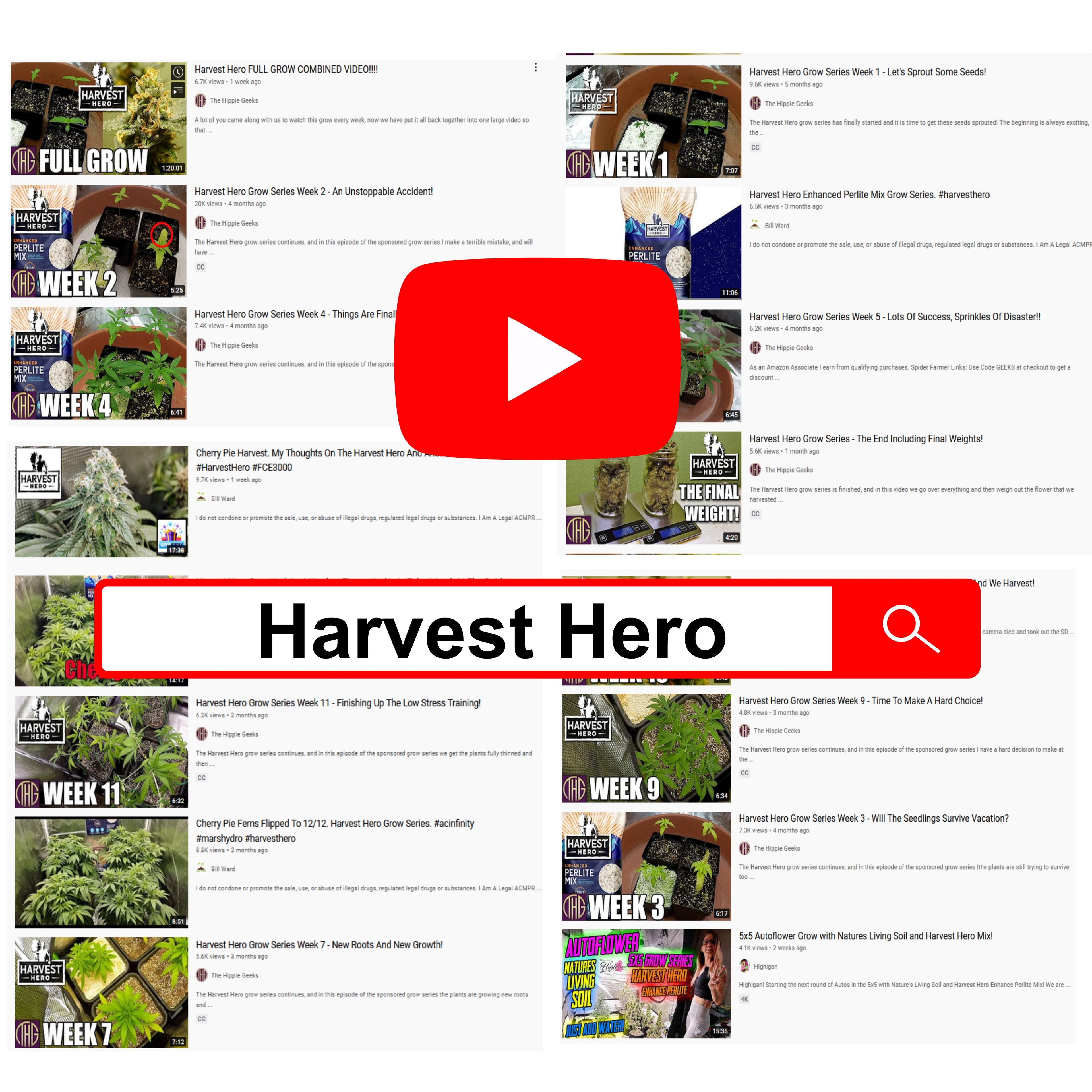 Harvest Hero Enhanced Perlite Mix – 3in1 Potting Soil Blend – Hemp Cannabis and General Plants – Contains Perlite, Diatomaceous Earth & Essential Nutrients – 3 Cubic Foot - 90 Quarts