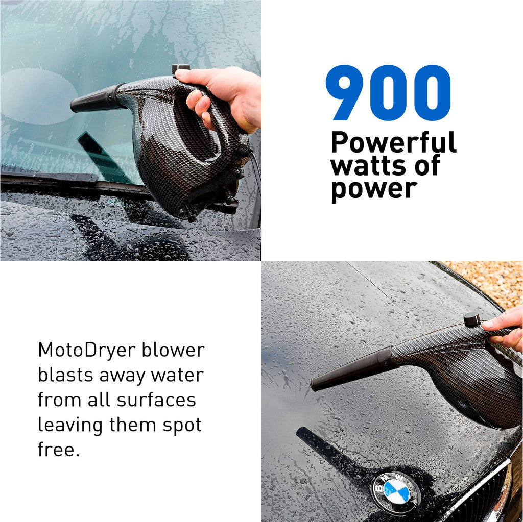 MotoDryer - Motorcycle and Car Dryer. This Blower Dryer has a Powerful Force of Warm-Hot Filtered Air.