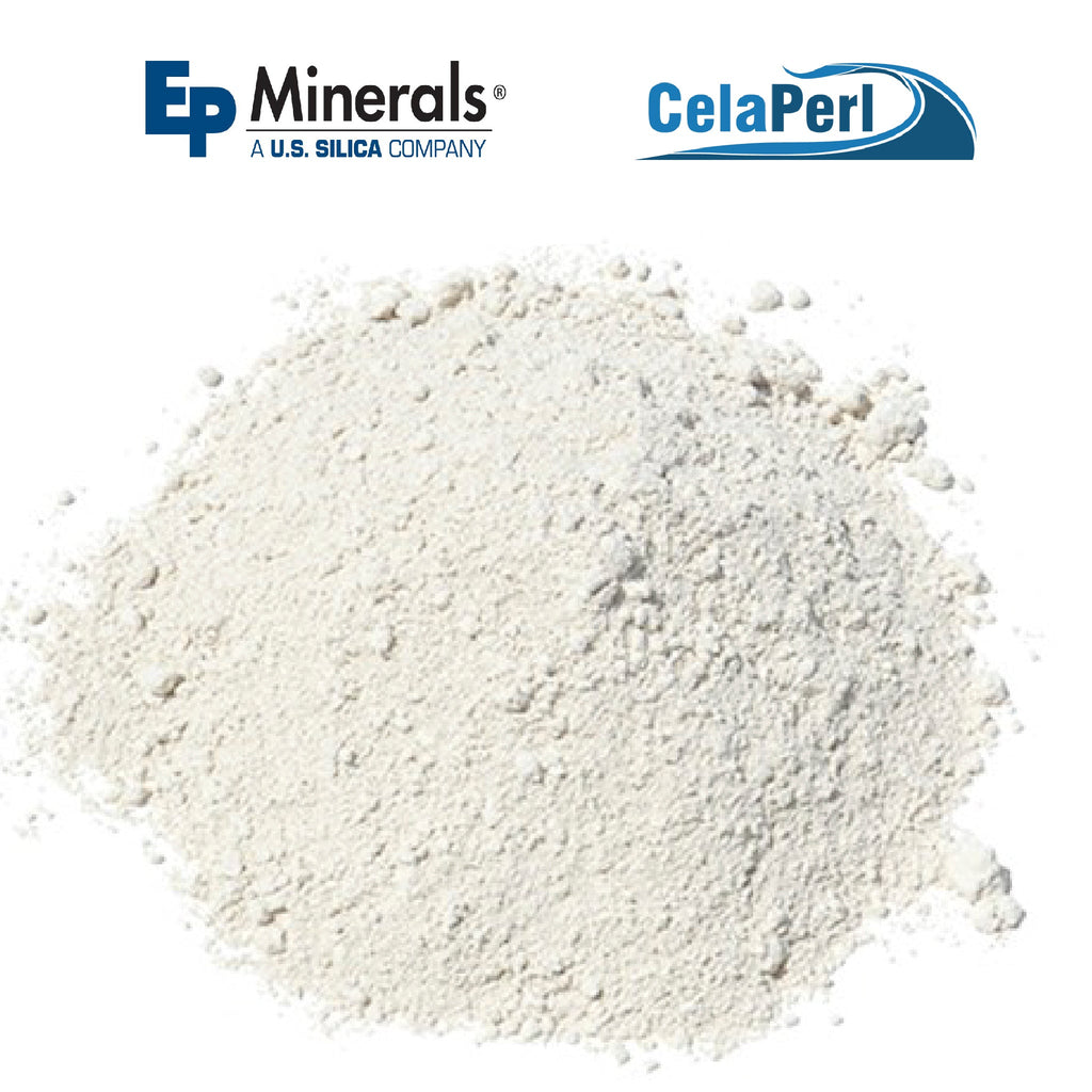 CelaPerl Perlite Filter Aid – Diatomaceous Earth Alternative - Swimming Pool & Spa Filtration – 24 Pounds = 48 Pounds DE